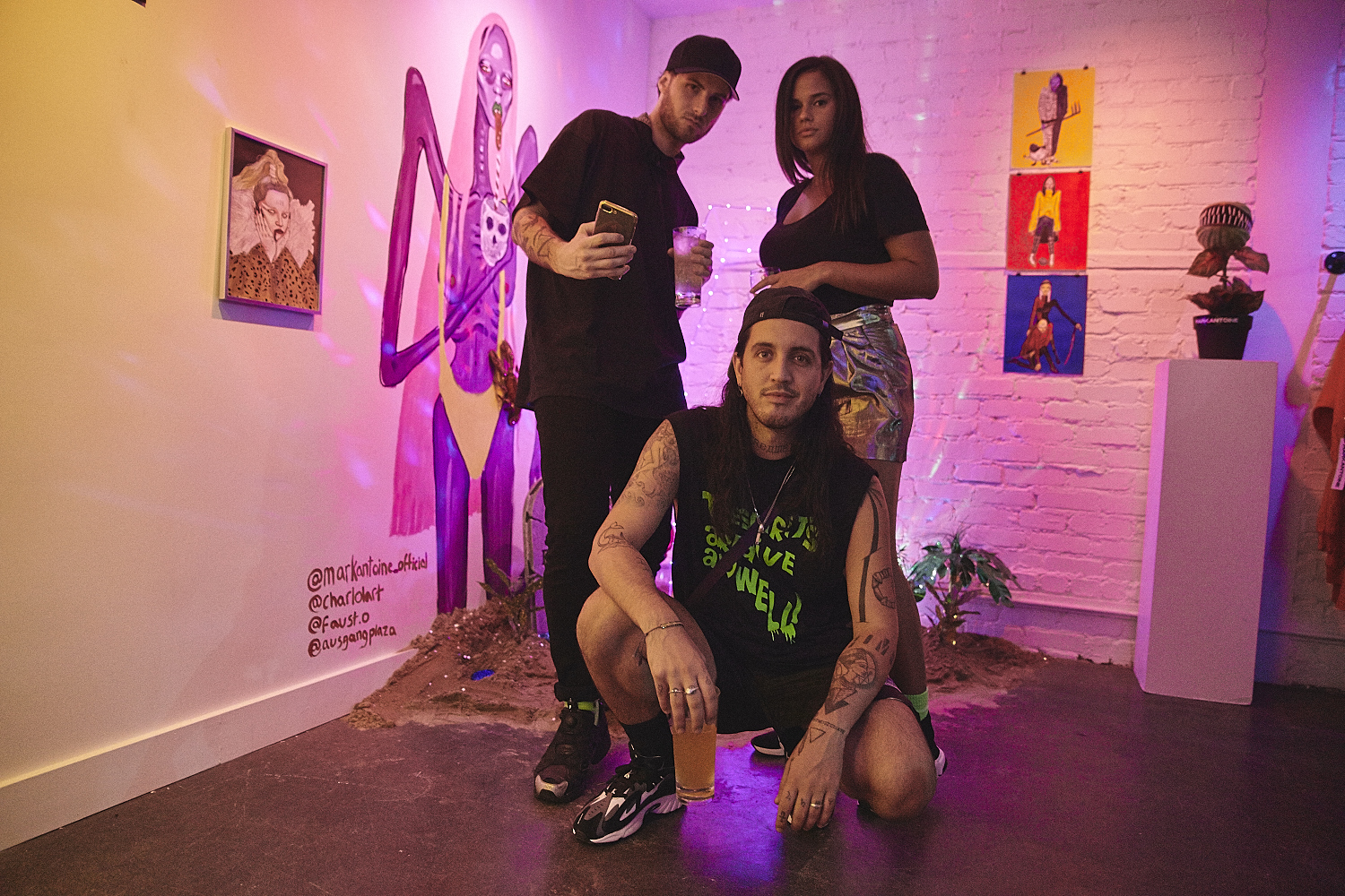 Markantoine lance l'expo pop-up Gothico/Exotico au Ausgang [Photos]