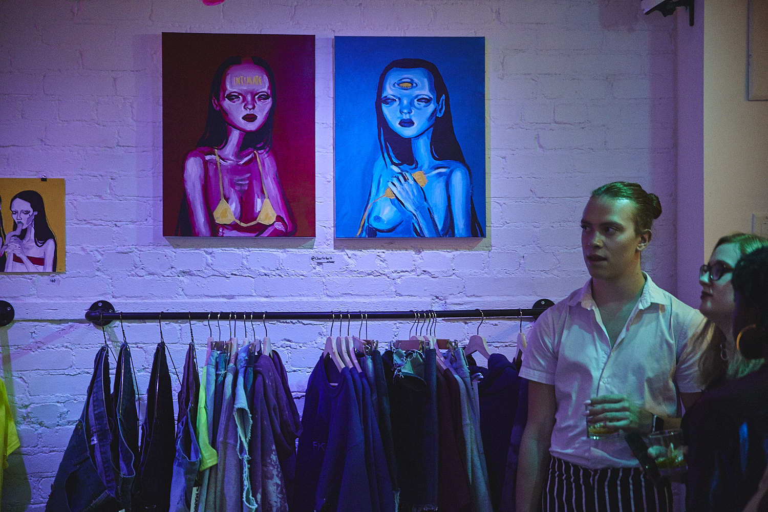 Markantoine lance l'expo pop-up Gothico/Exotico au Ausgang [Photos]
