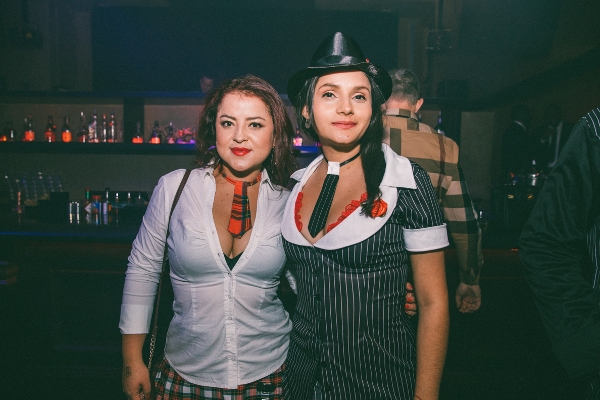 De sexy démons festoient au plus fou party d'Halloween à La Voûte [Photos]