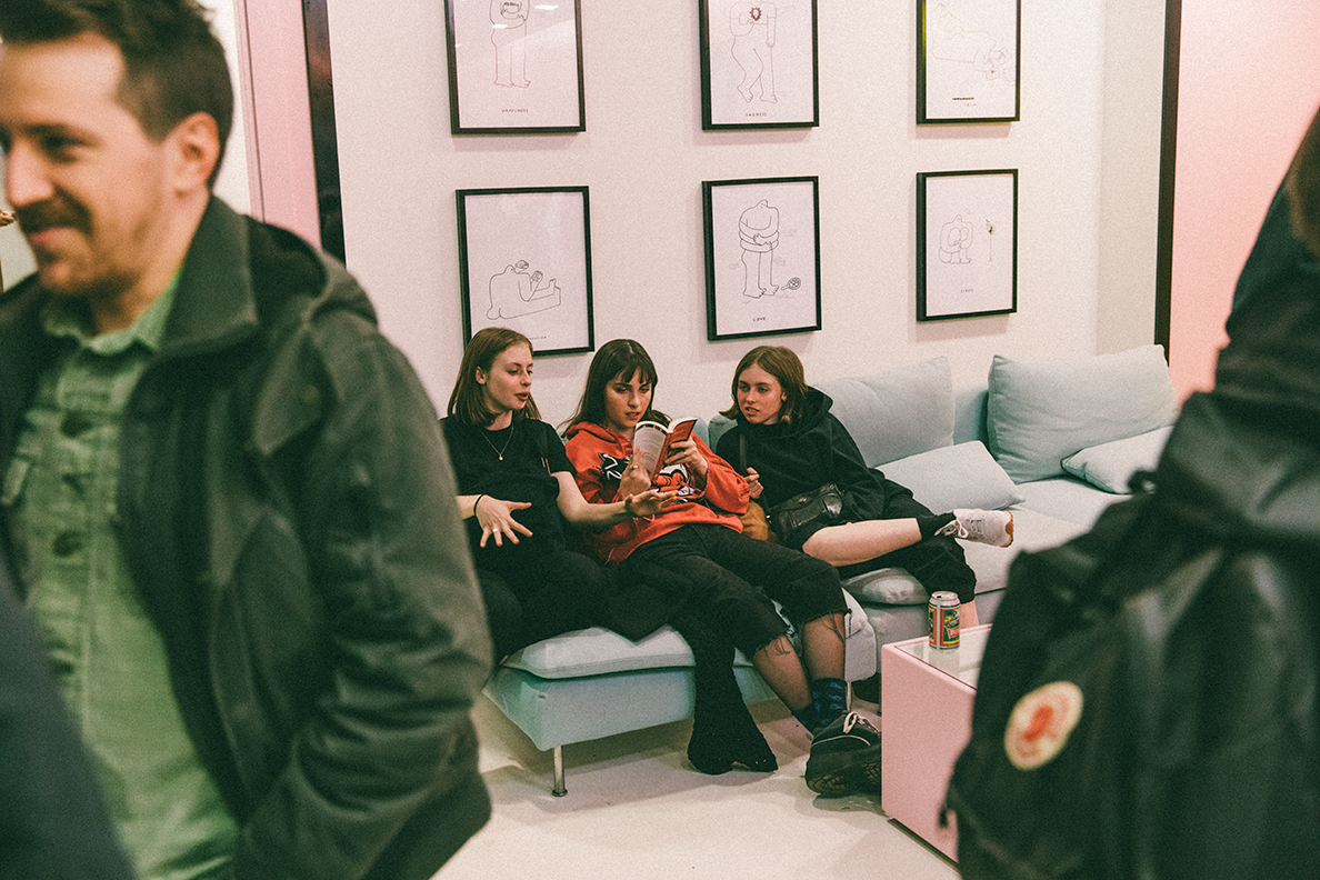 Du beau monde au lancement du Pop-up Feelings par Pony [Photos]