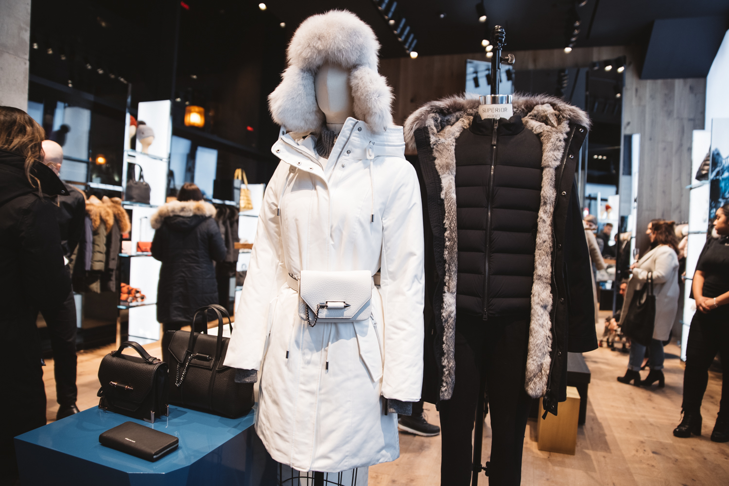 Mackage: Le jet set de la mode à l'ouverture de la boutique phare [Photos]