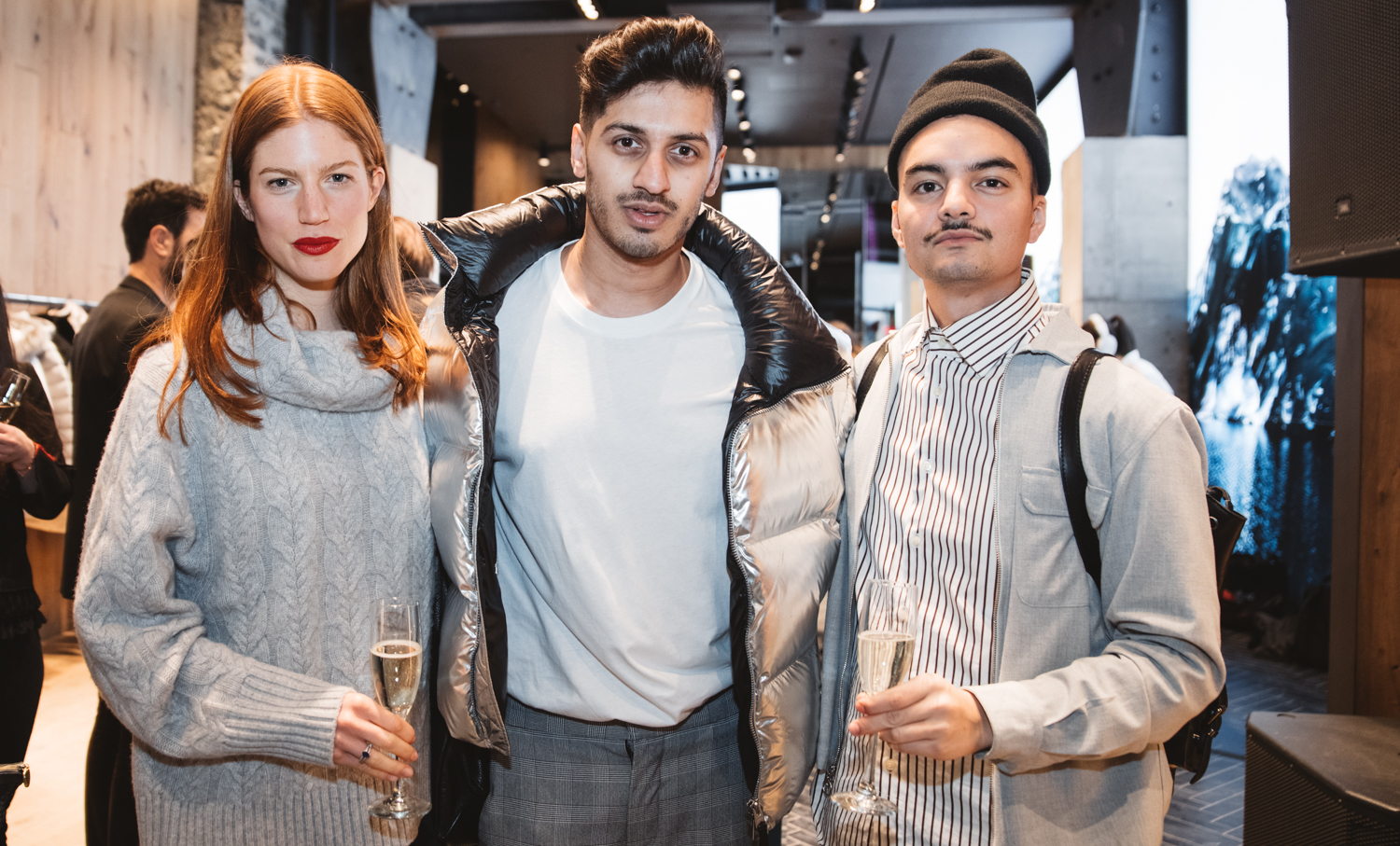 Mackage: Le jet set de la mode à l'ouverture de la boutique phare [Photos]