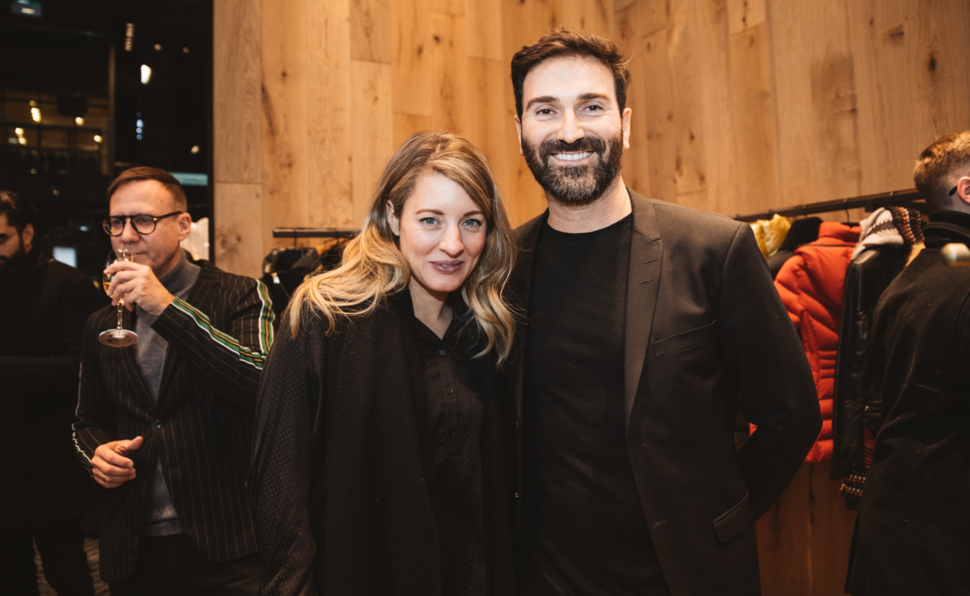 Mackage: Le jet set de la mode à l'ouverture de la boutique phare [Photos]