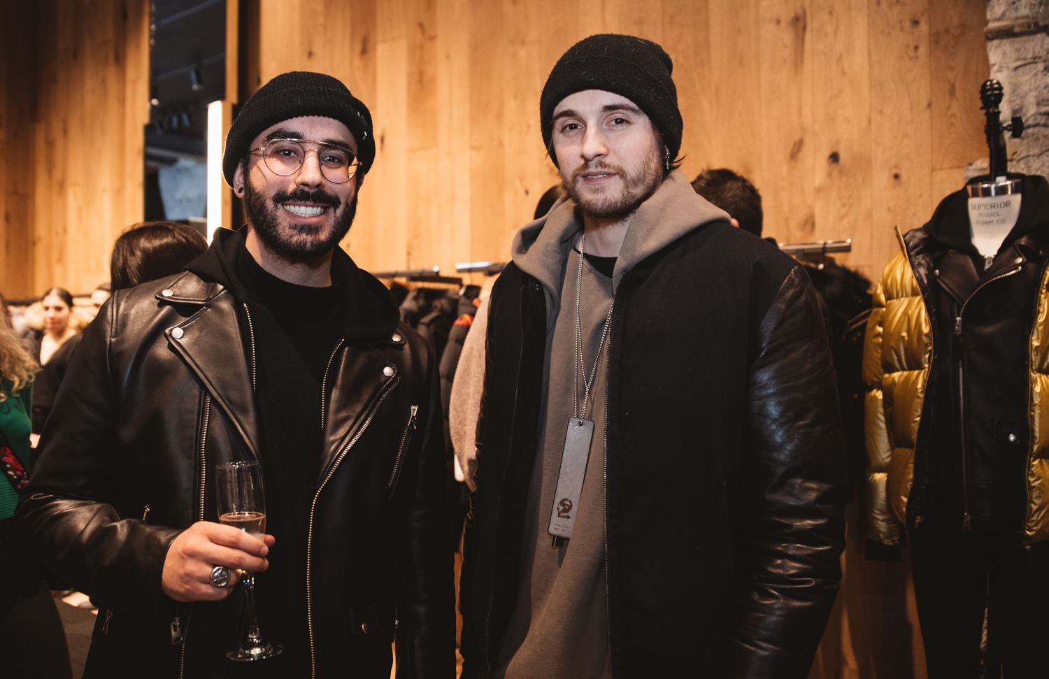 Mackage: Le jet set de la mode à l'ouverture de la boutique phare [Photos]