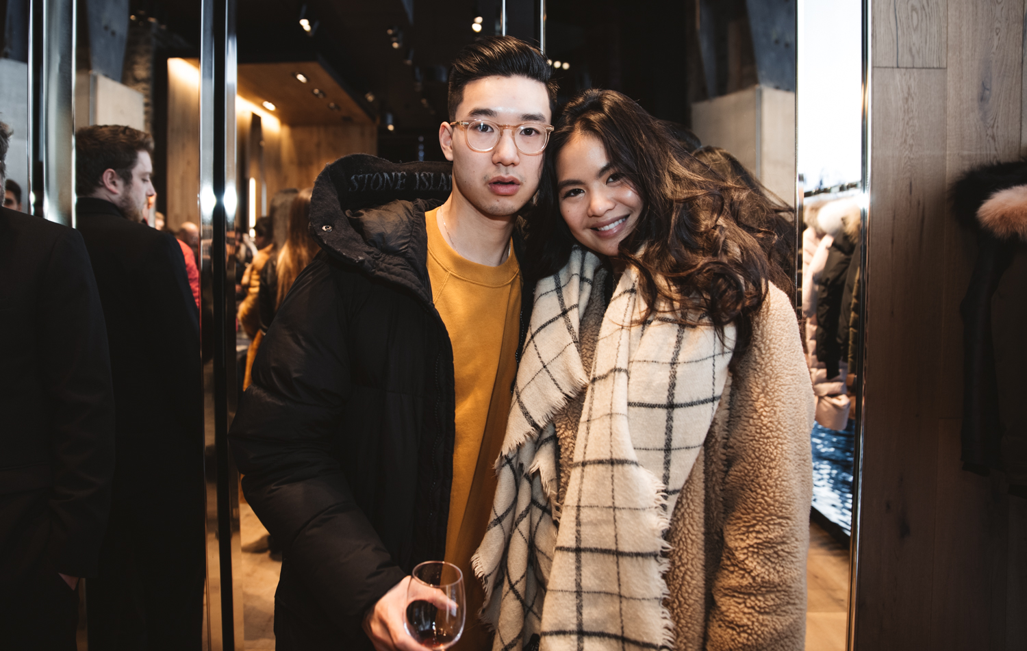 Mackage: Le jet set de la mode à l'ouverture de la boutique phare [Photos]