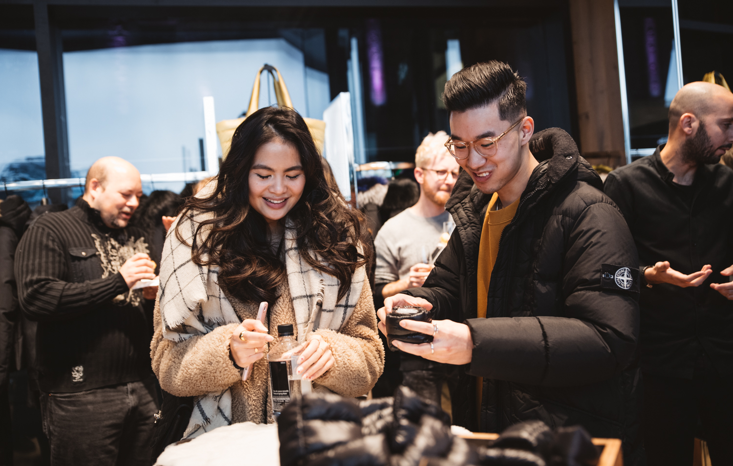 Mackage: Le jet set de la mode à l'ouverture de la boutique phare [Photos]