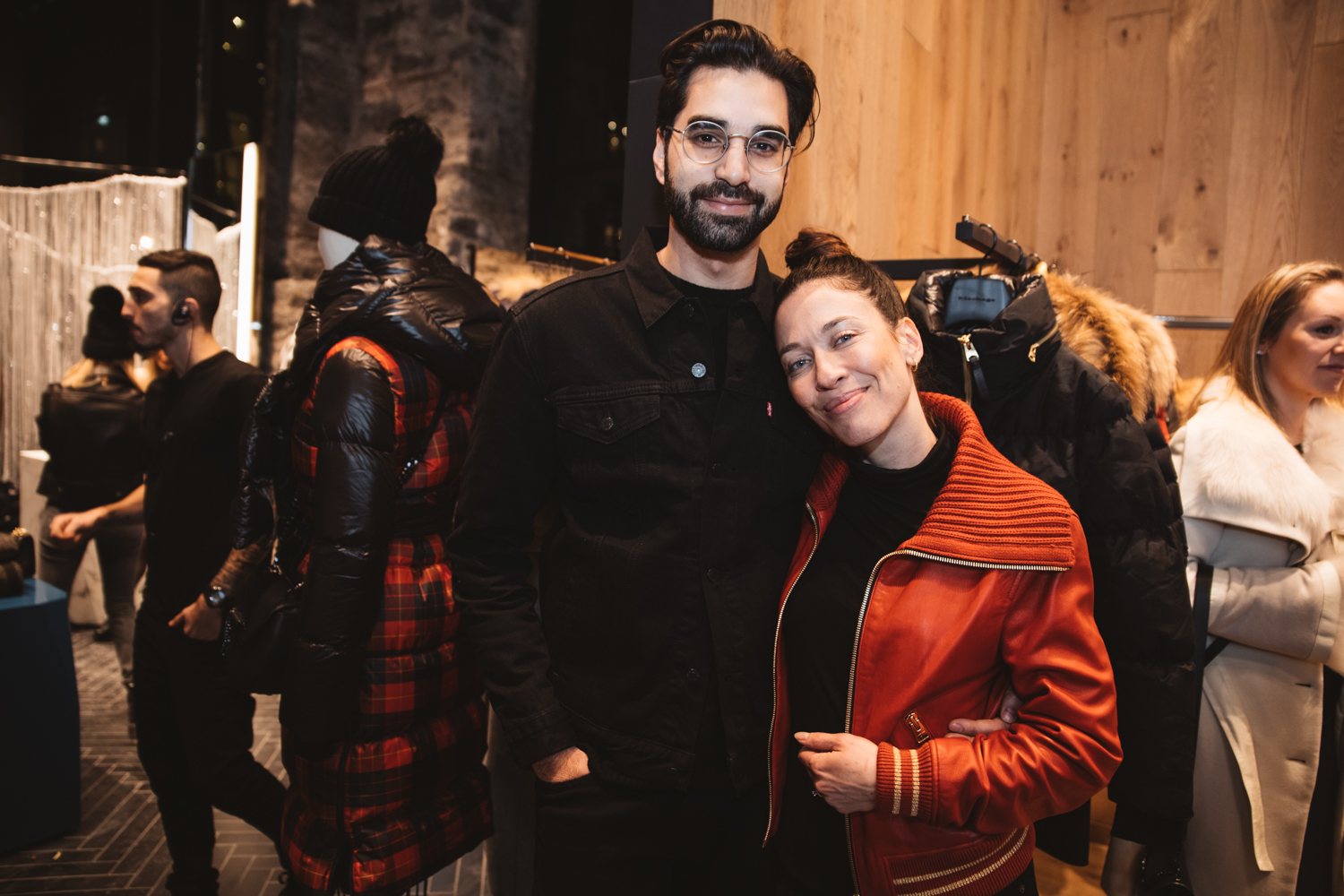 Mackage: Le jet set de la mode à l'ouverture de la boutique phare [Photos]