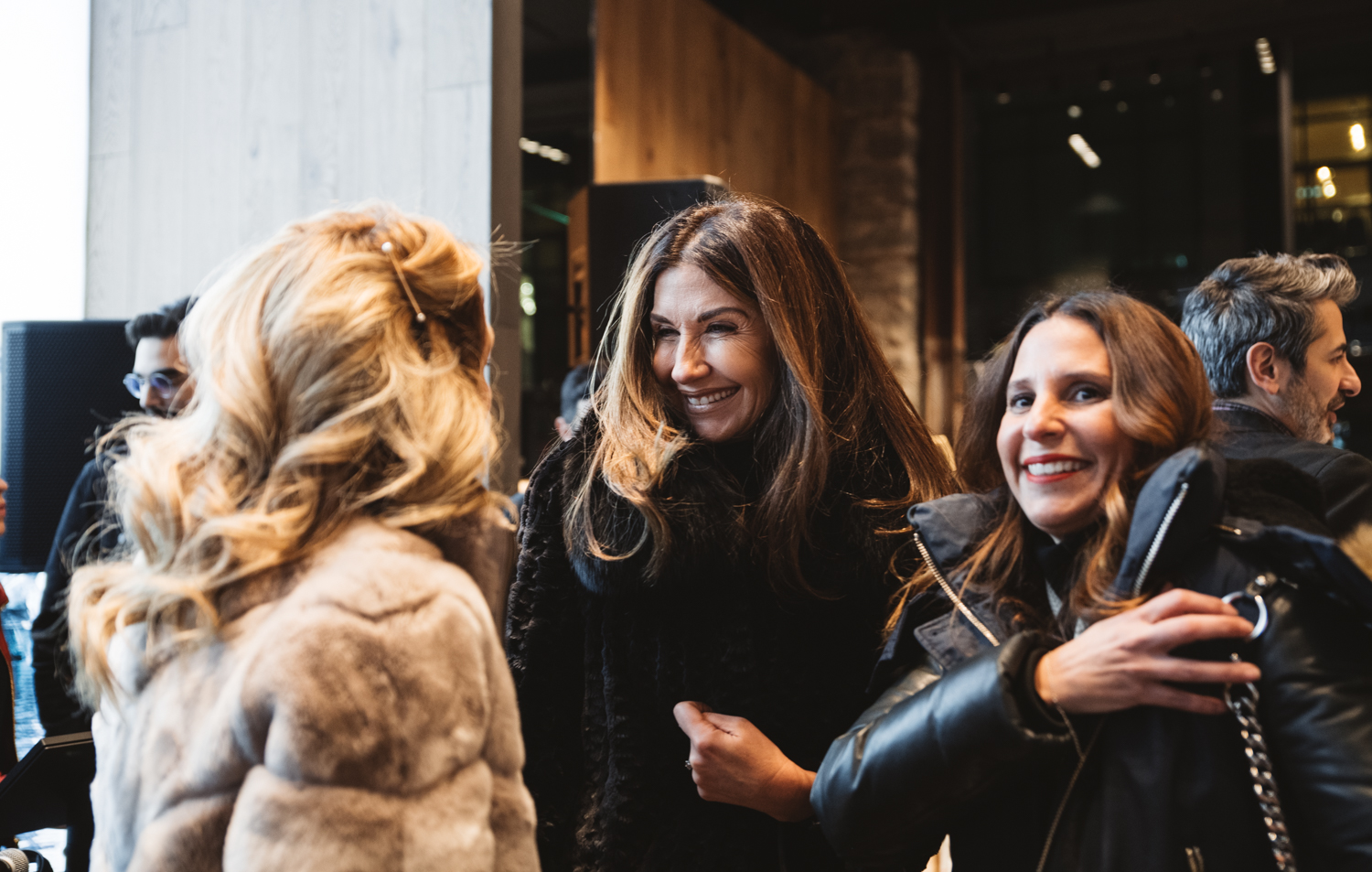 Mackage: Le jet set de la mode à l'ouverture de la boutique phare [Photos]