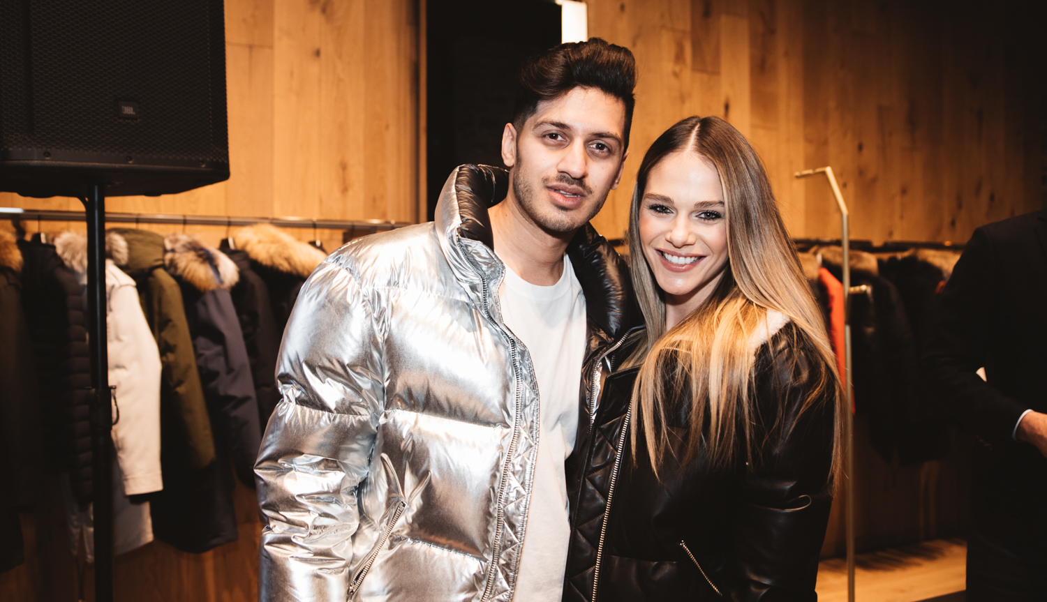 Mackage: Le jet set de la mode à l'ouverture de la boutique phare [Photos]