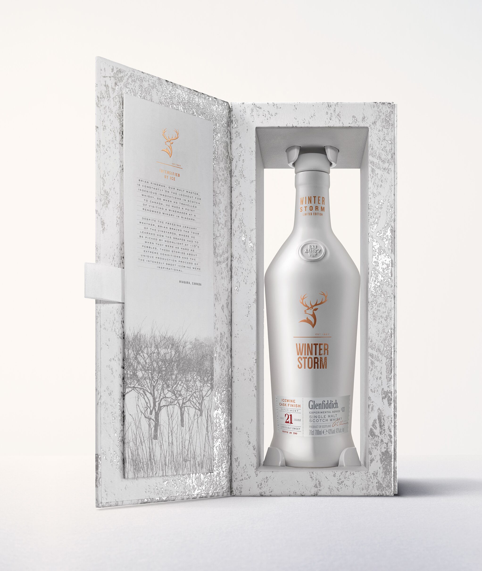 Le whisky Glenfiddich Winter Storm arrive au Québec en édition limité!