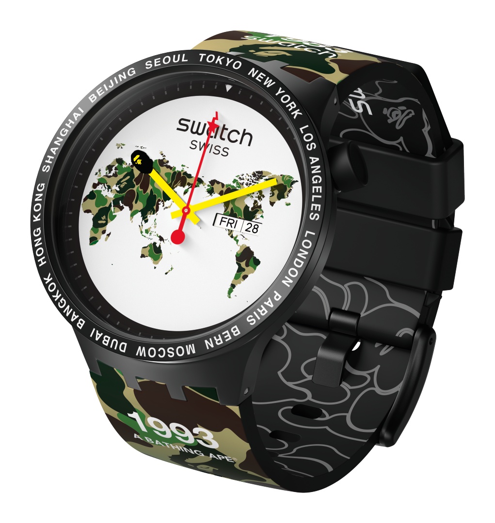 Swatch X BAPE : l’ultime collaboration streetwear japonaise limitée (PHOTOS)