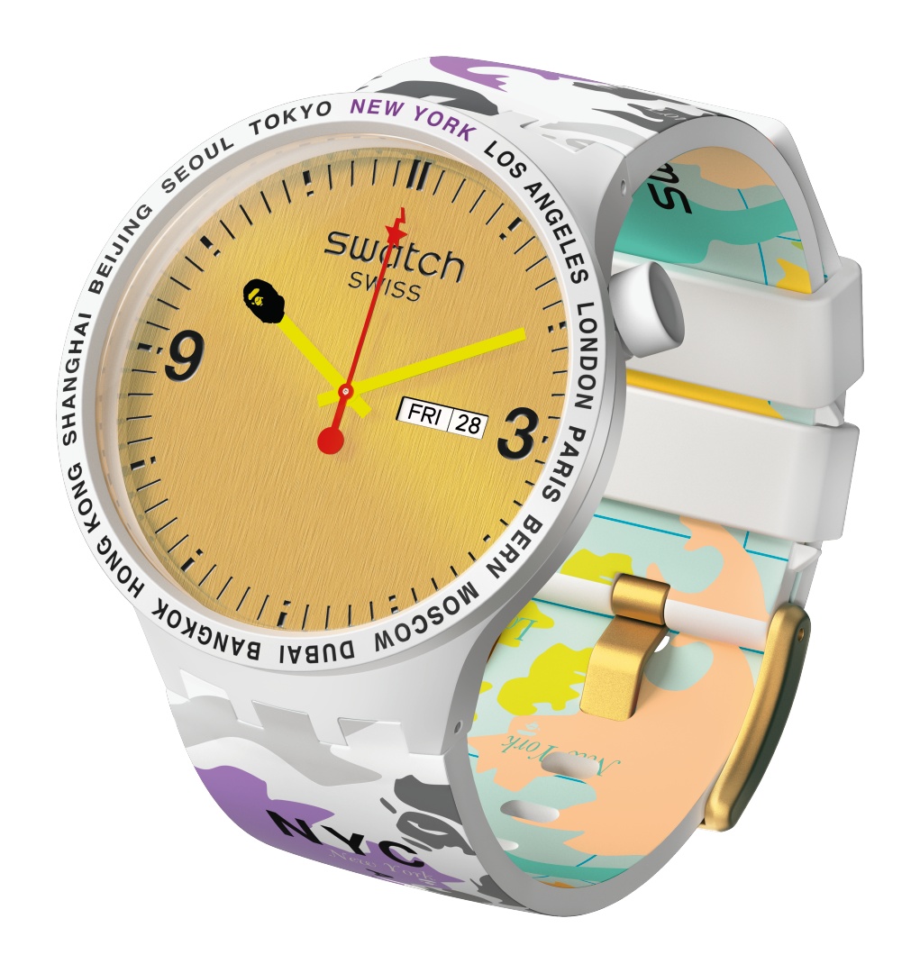 Swatch X BAPE : l’ultime collaboration streetwear japonaise limitée (PHOTOS)