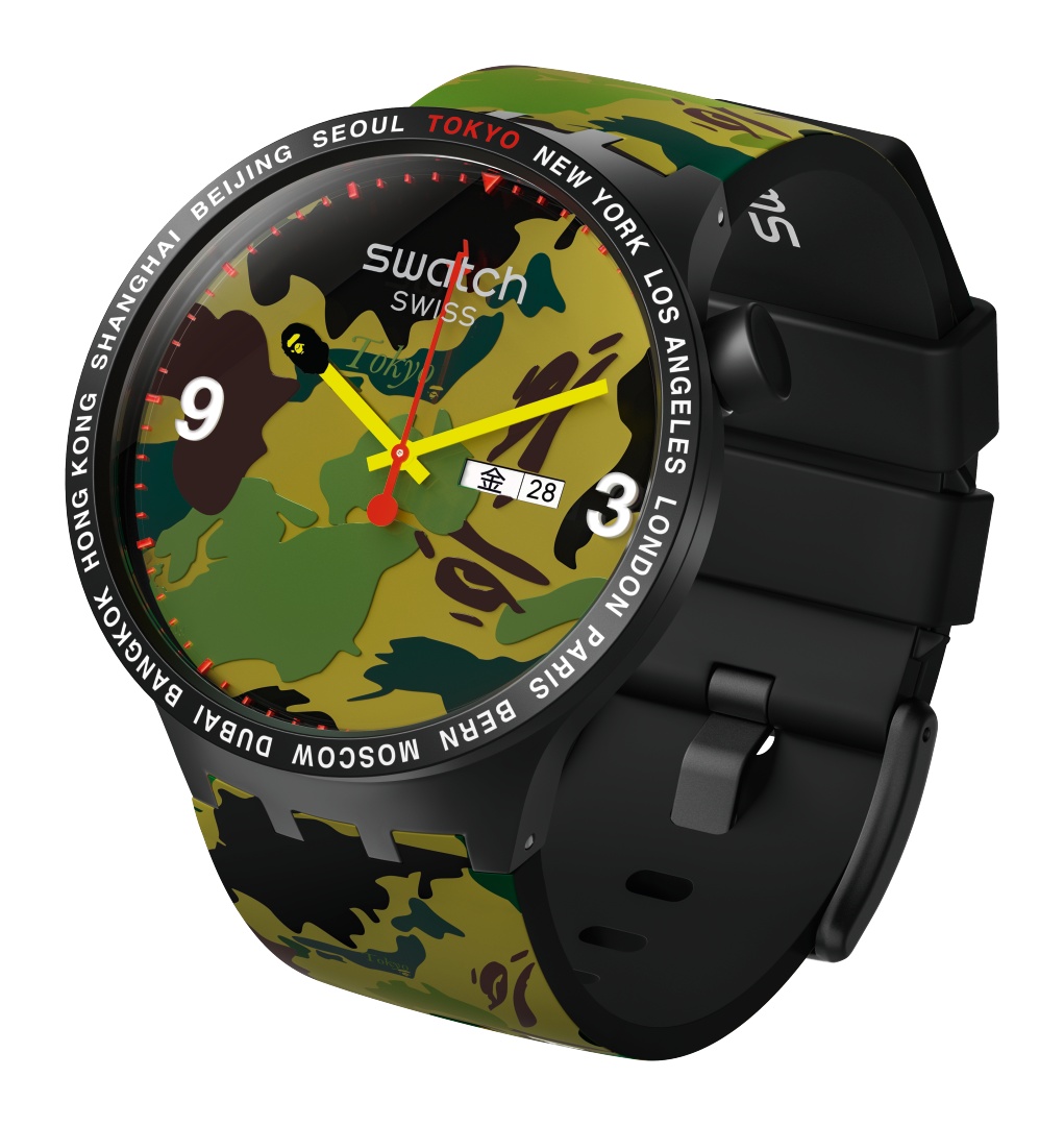 Swatch X BAPE : l’ultime collaboration streetwear japonaise limitée (PHOTOS)