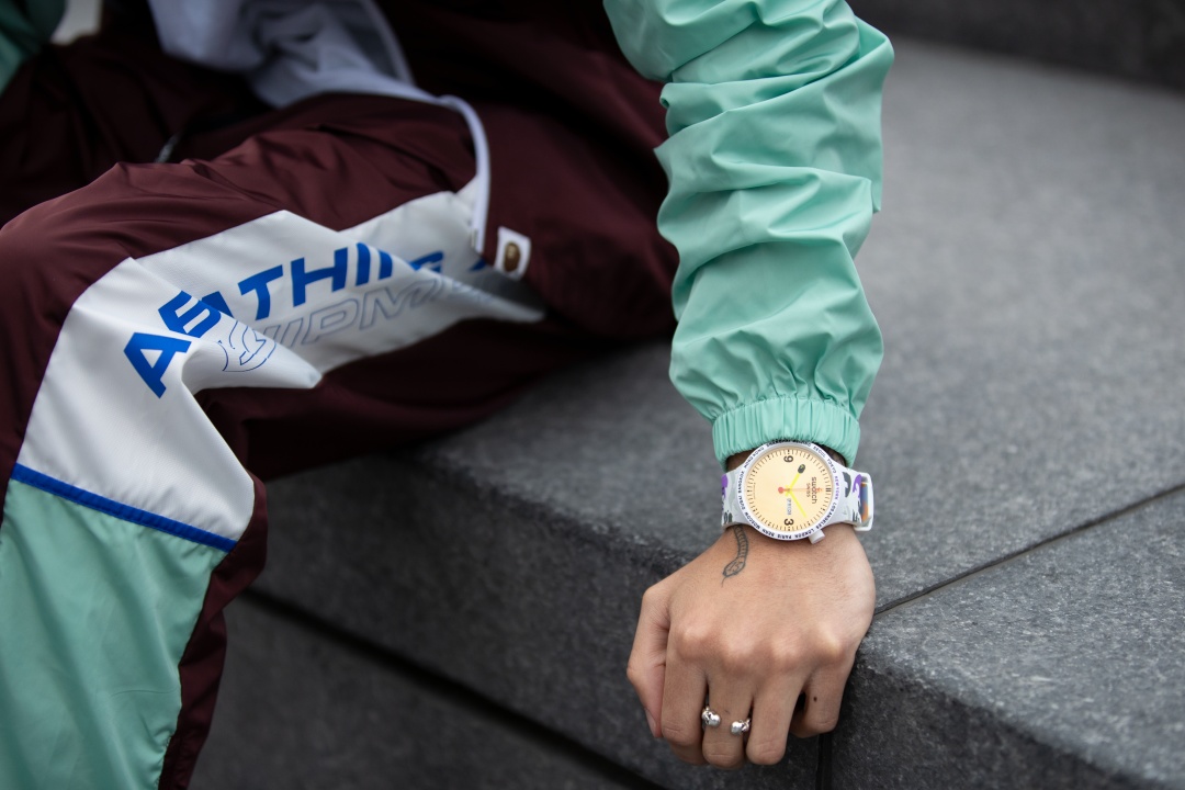 Swatch X BAPE : l’ultime collaboration streetwear japonaise limitée (PHOTOS)