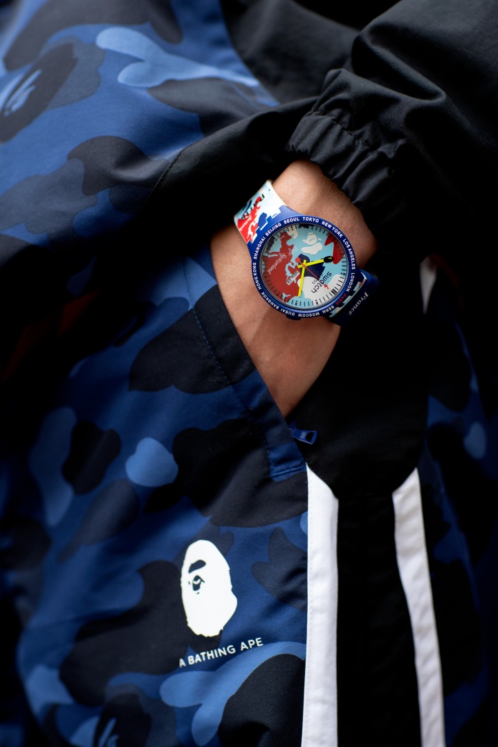 Swatch X BAPE : l’ultime collaboration streetwear japonaise limitée (PHOTOS)