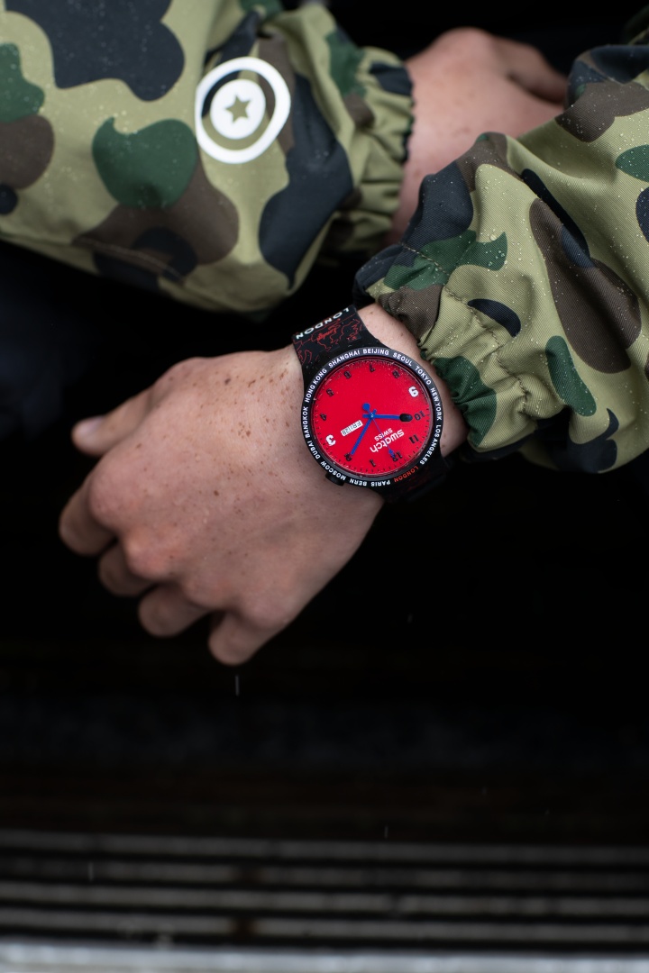 Swatch X BAPE : l’ultime collaboration streetwear japonaise limitée (PHOTOS)