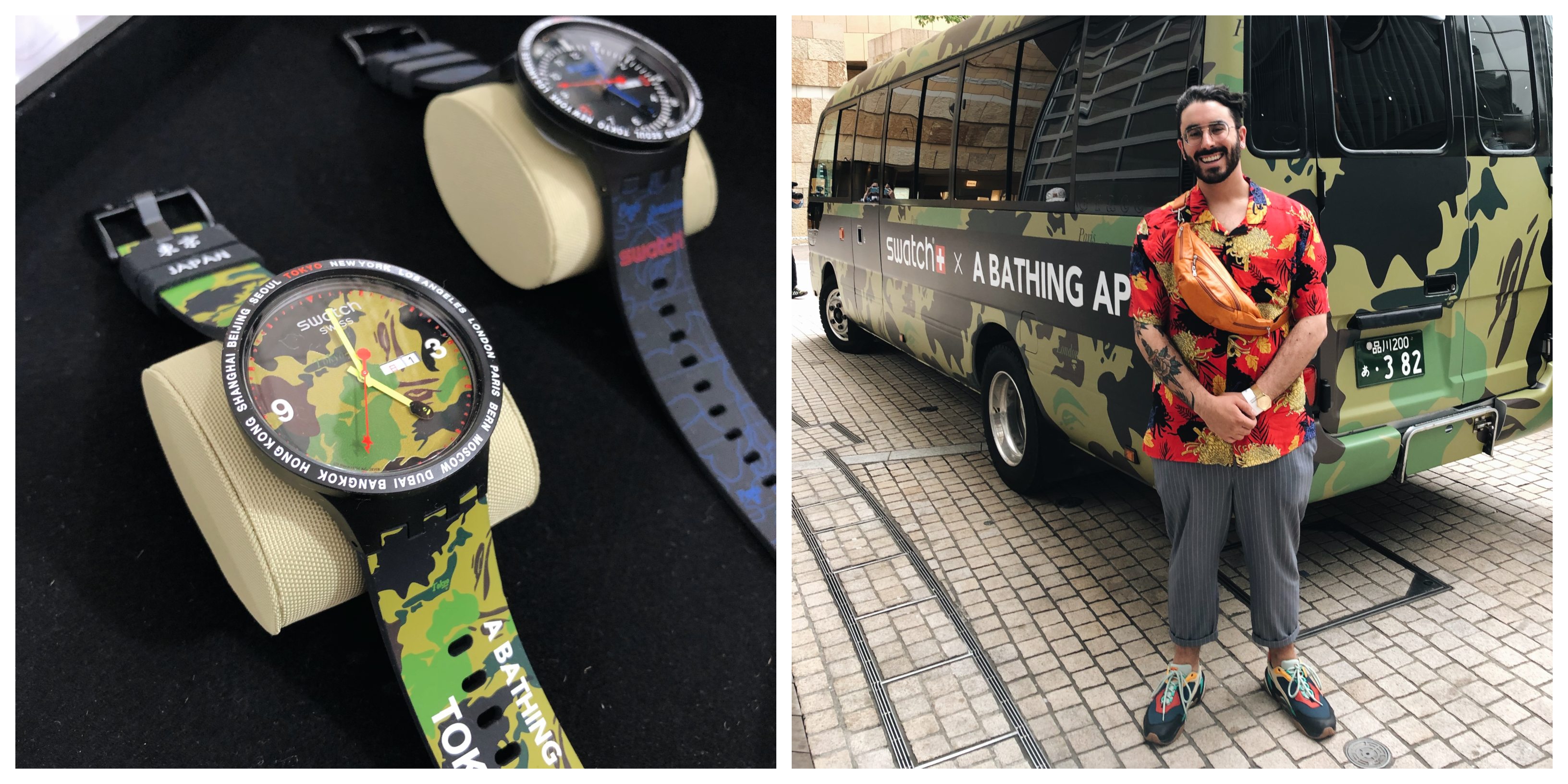 Swatch X BAPE : l’ultime collaboration streetwear japonaise limitée (PHOTOS)