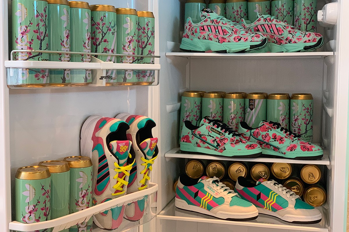 Adidas s'allient à AriZona Iced Tea pour une collection qui coute 99¢ la paire! [PHOTOS]
