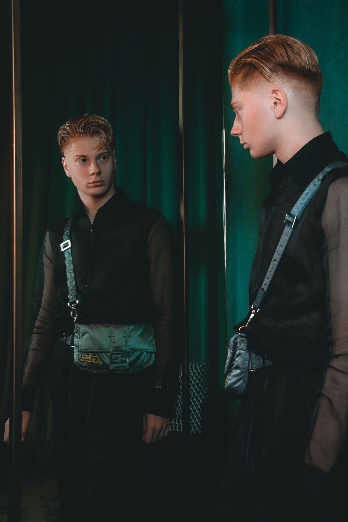 Fendi met de l'avant ses sacs pour homme avec Marc Forné, Leo Mandella et Nasir Dean [PHOTOS]