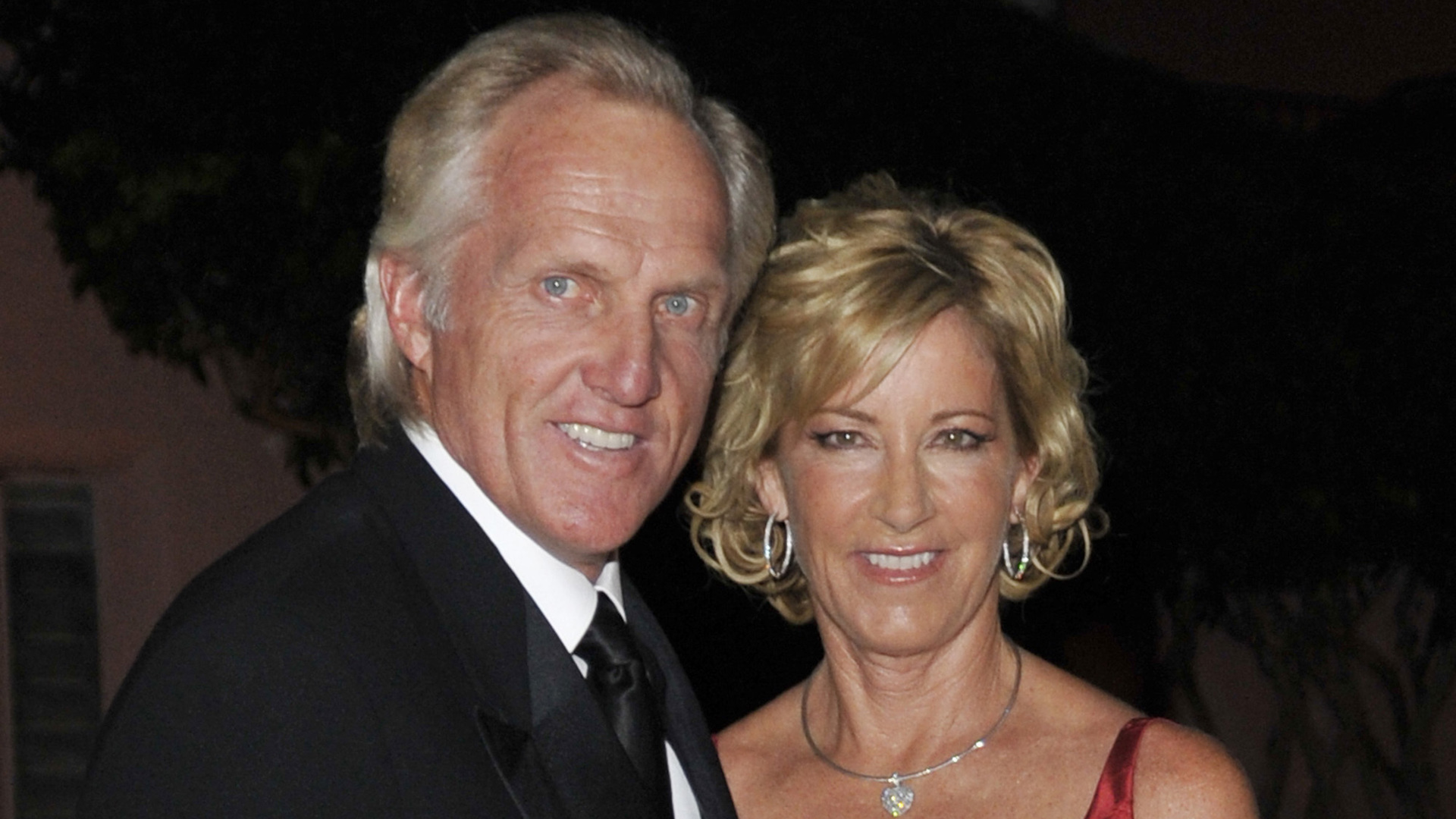 Chris Evert et Greg Norman