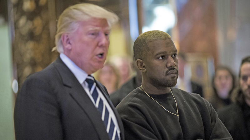 Kanye West profite des largesses de Donald Trump