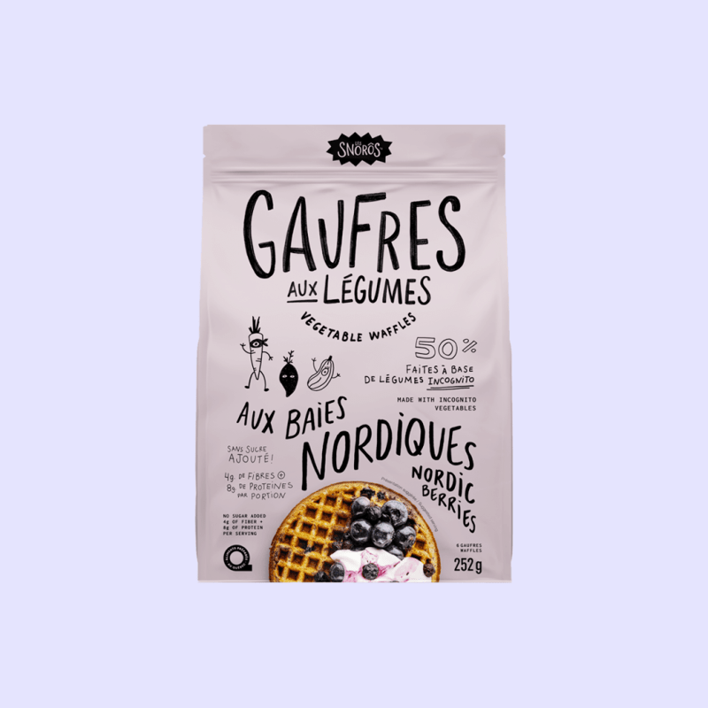 Gaufres aux baies nordiques