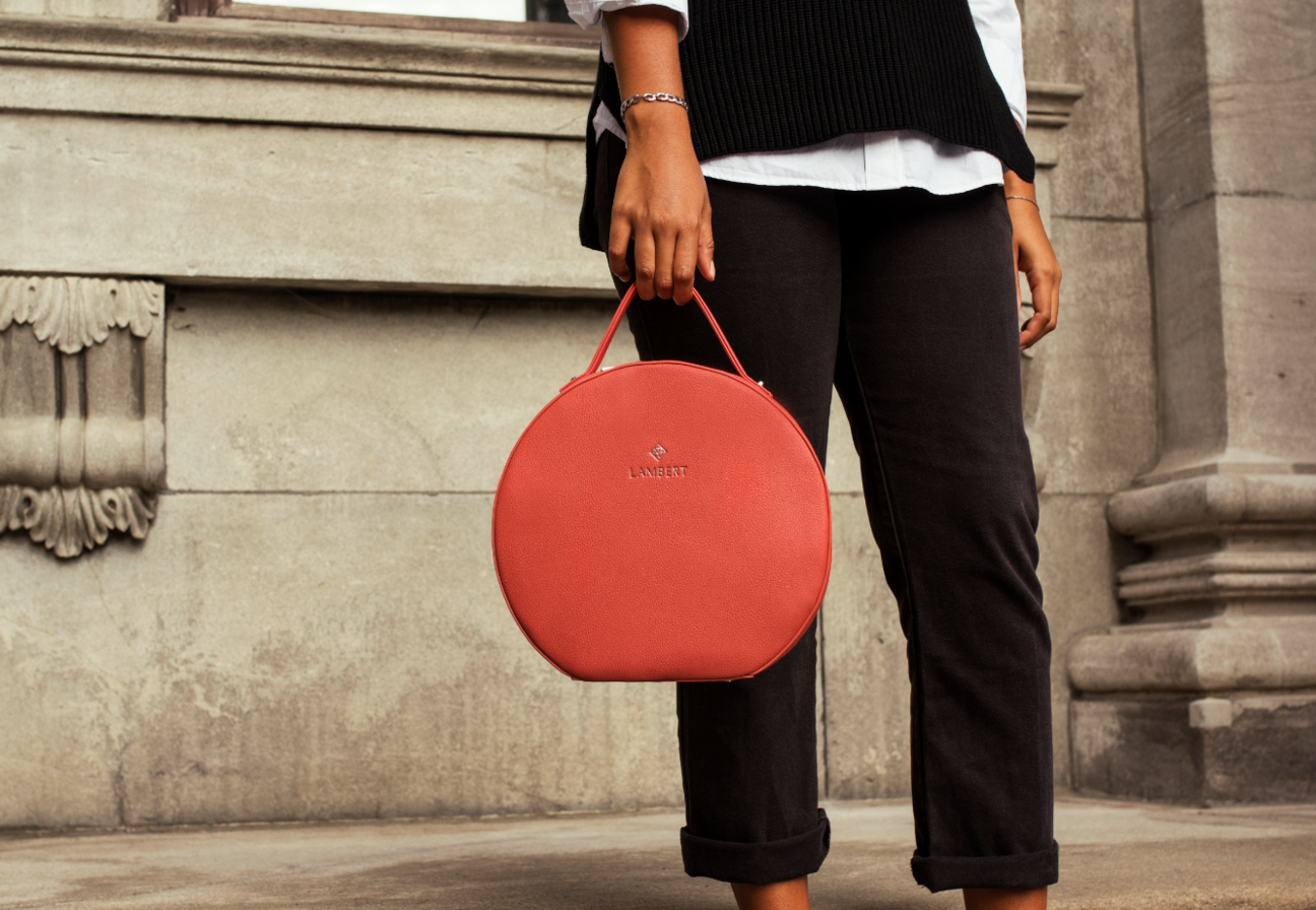 OLIVIA - Sac à dos en cuir vegan pour femme