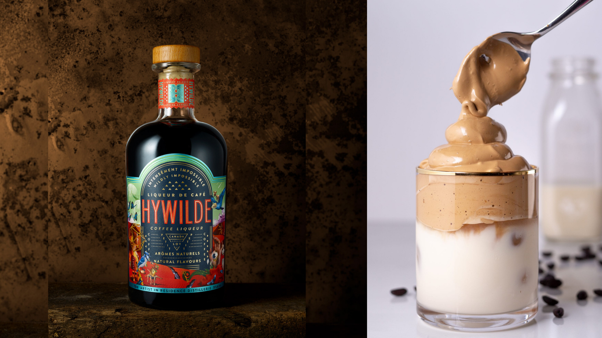 Le «Wild» Dalgona café alcoolisé