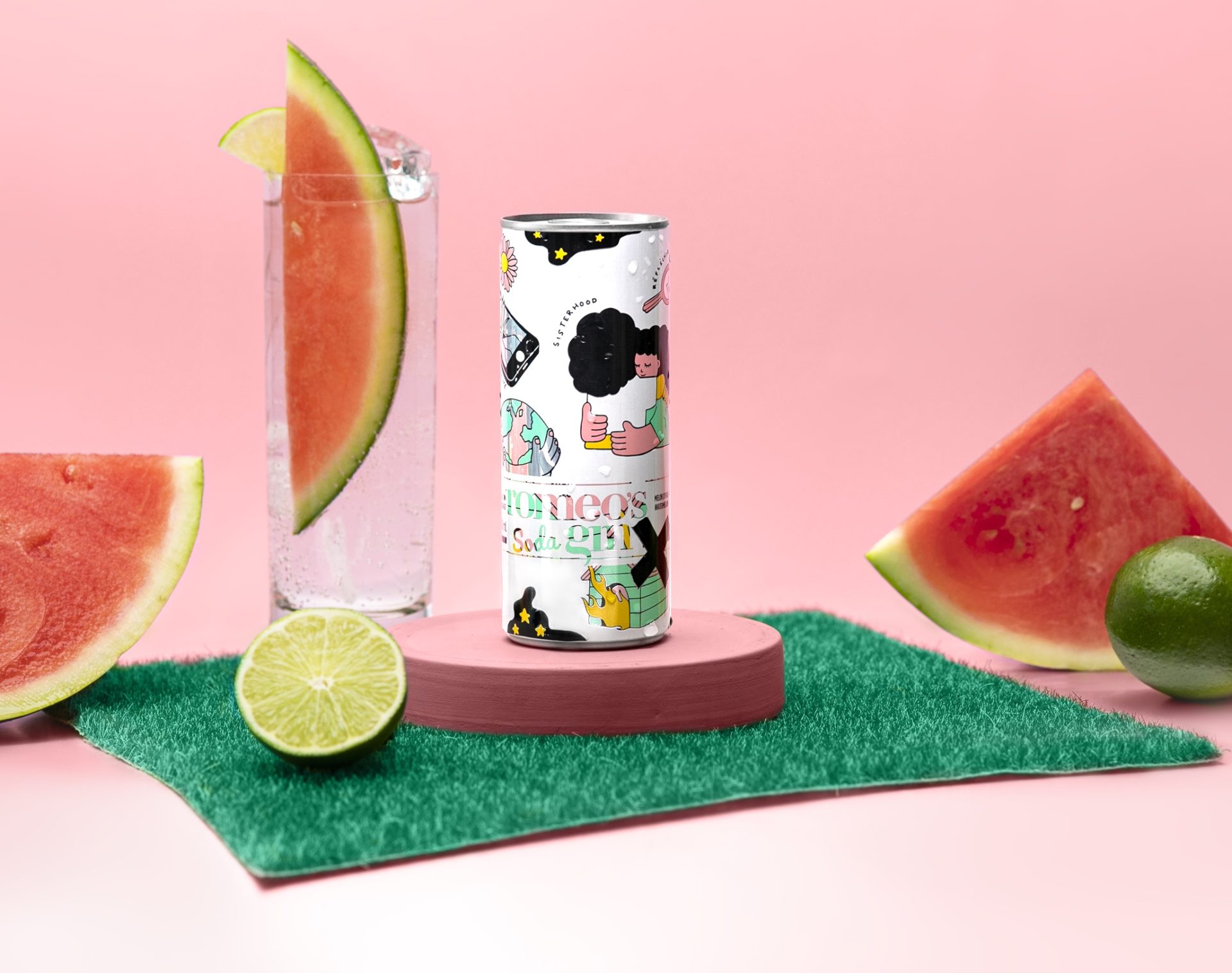 gin X soda