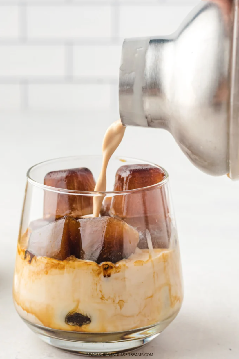 Cubes de glace au café Bailey's