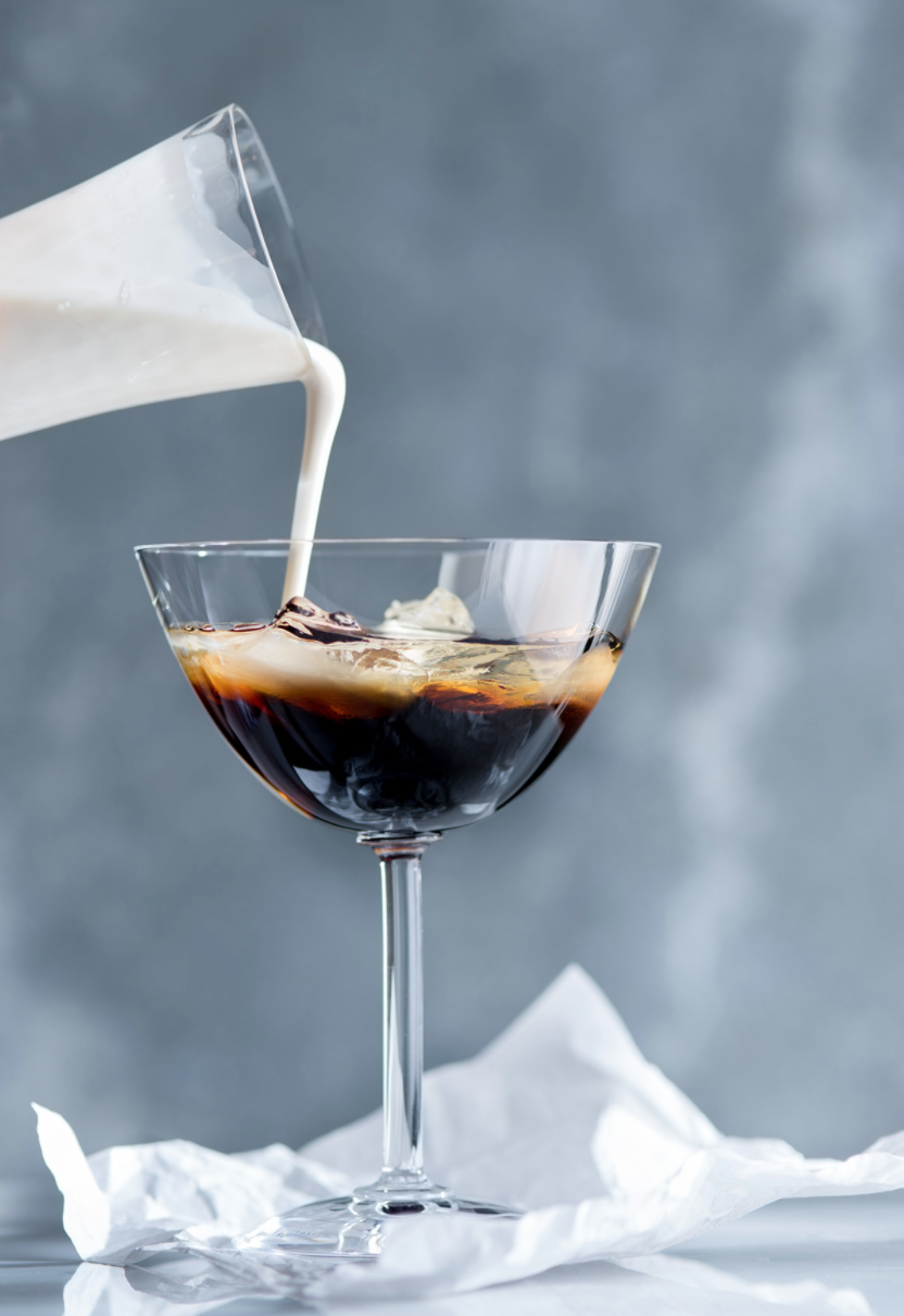 White russian au dirty chai