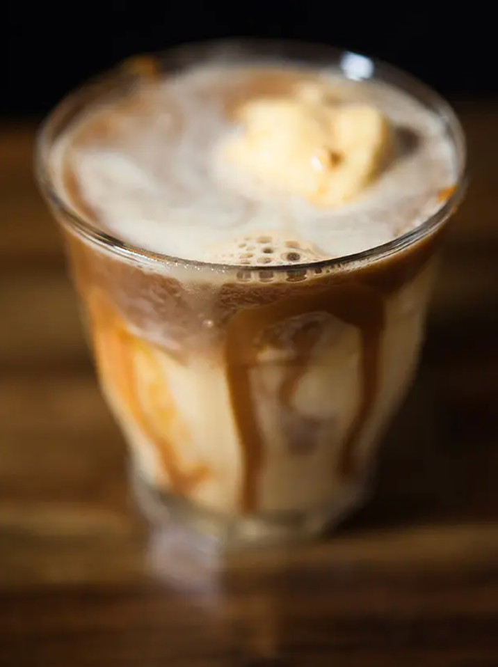 Affogato au bourbon