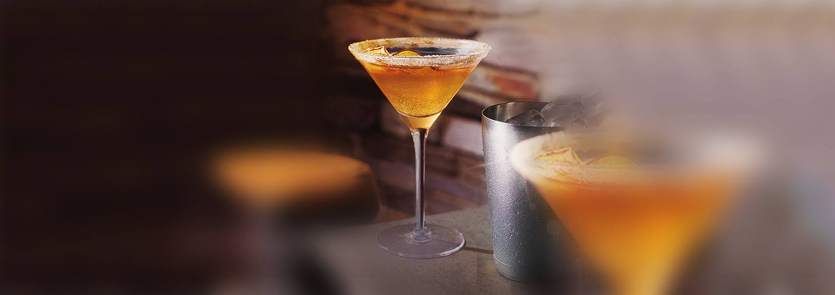 Martini à la pomme épicée