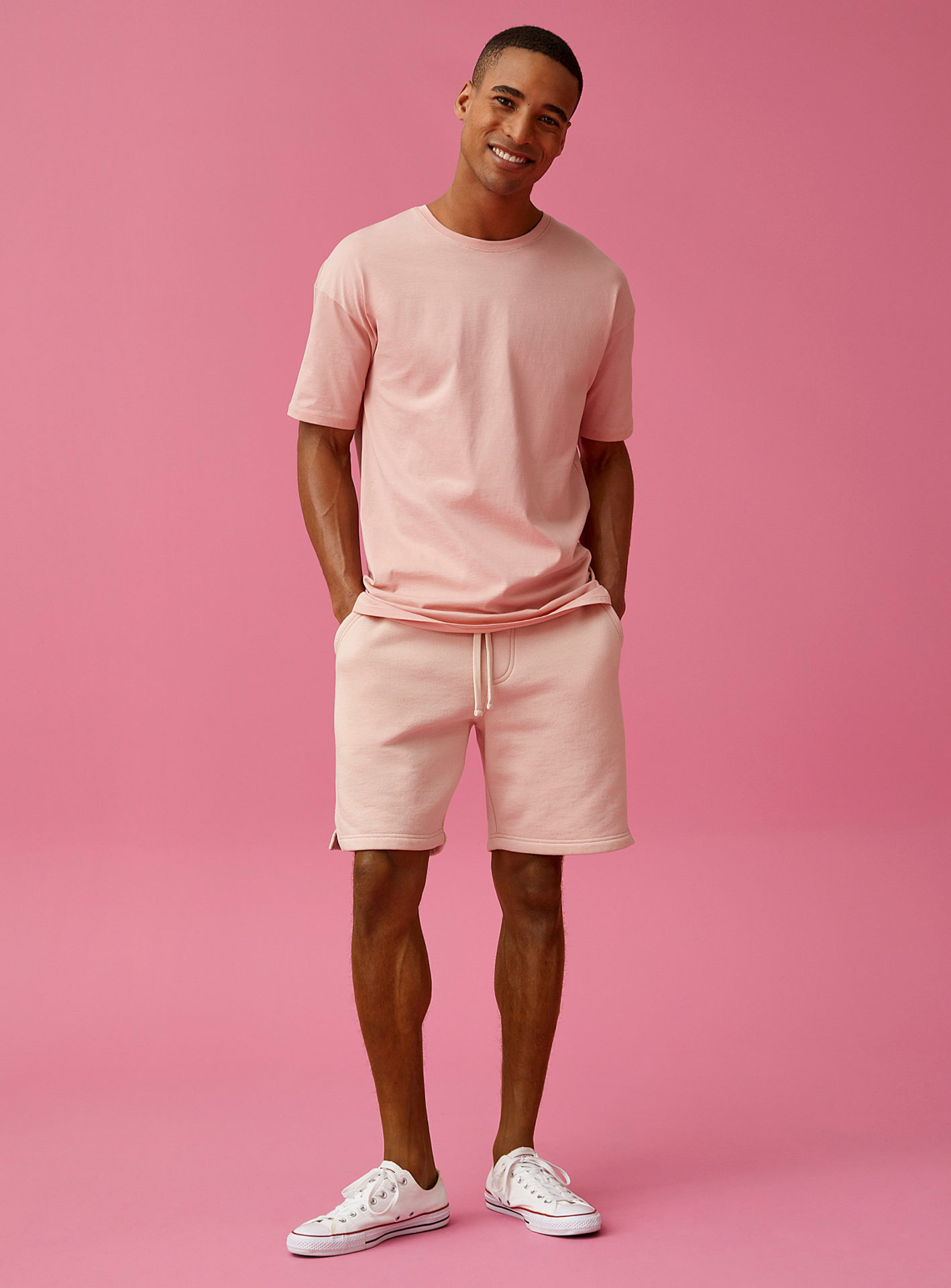 Short de survêtement minimaliste