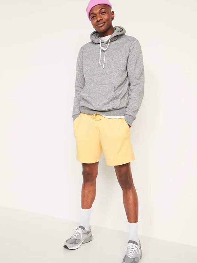Short en jersey bouclette