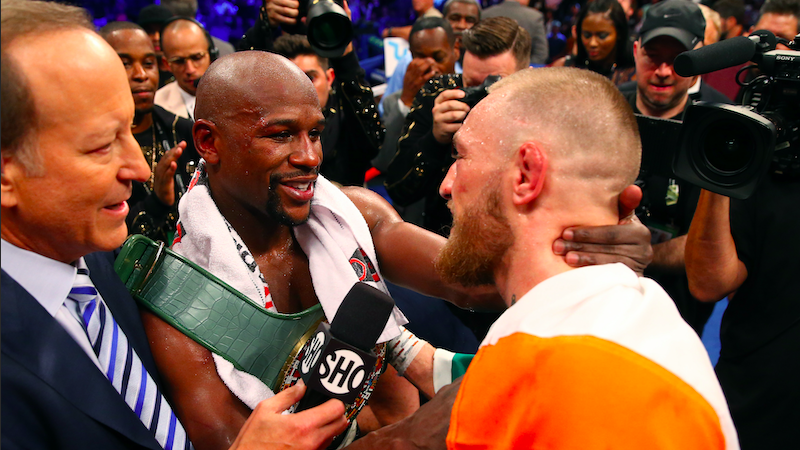 Floyd Mayweather C Conor Mcgregor 2 Un Montant Dargent Jamais Vu