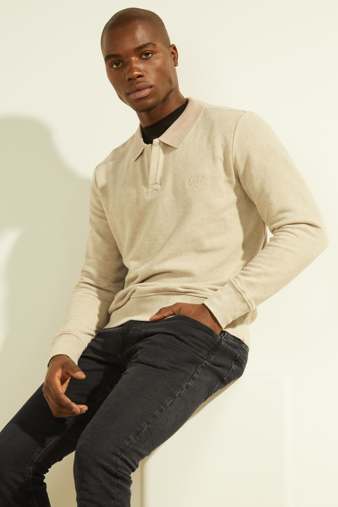 Chandail polo en fleece Joao