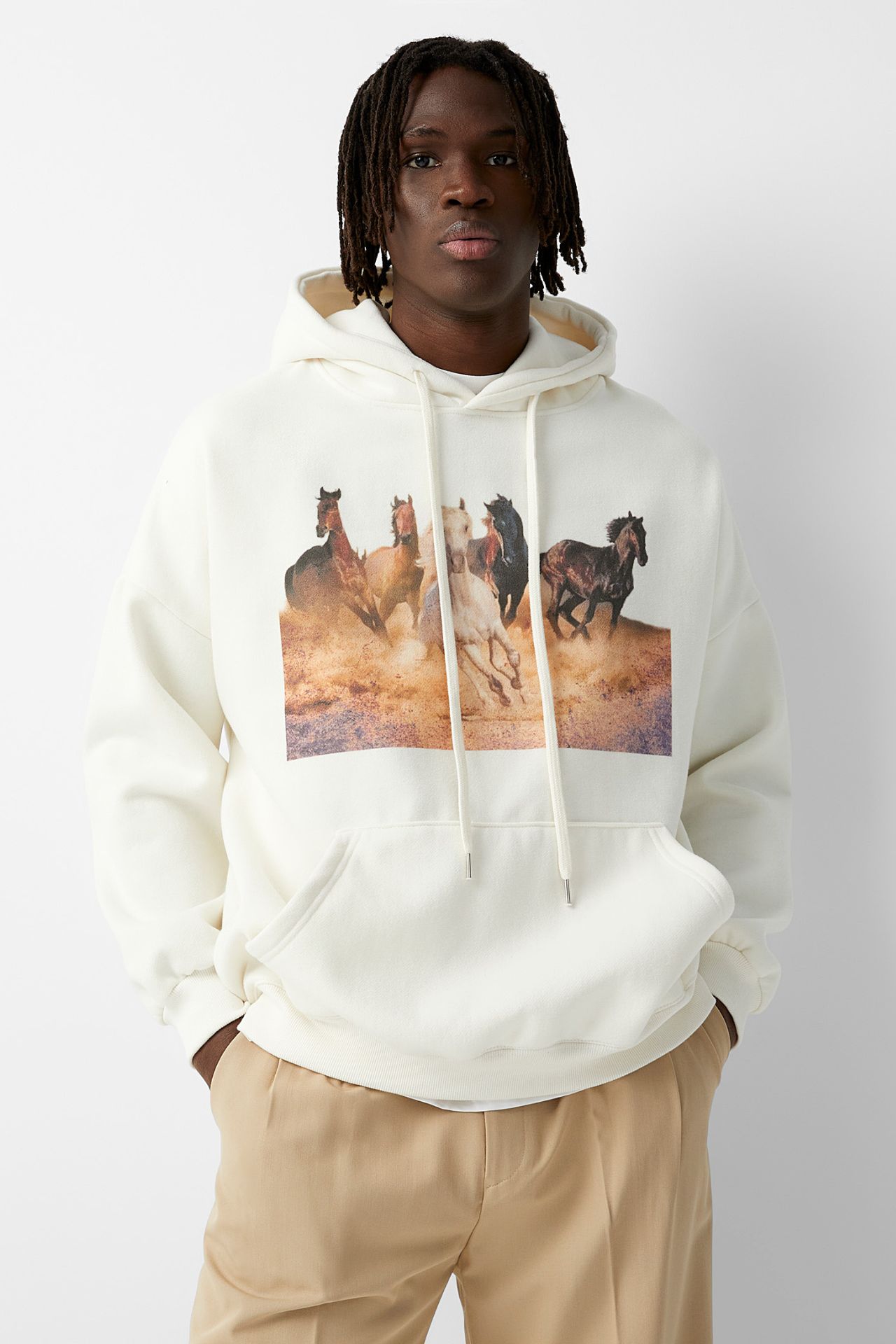 Kangourou chevaux sauvages