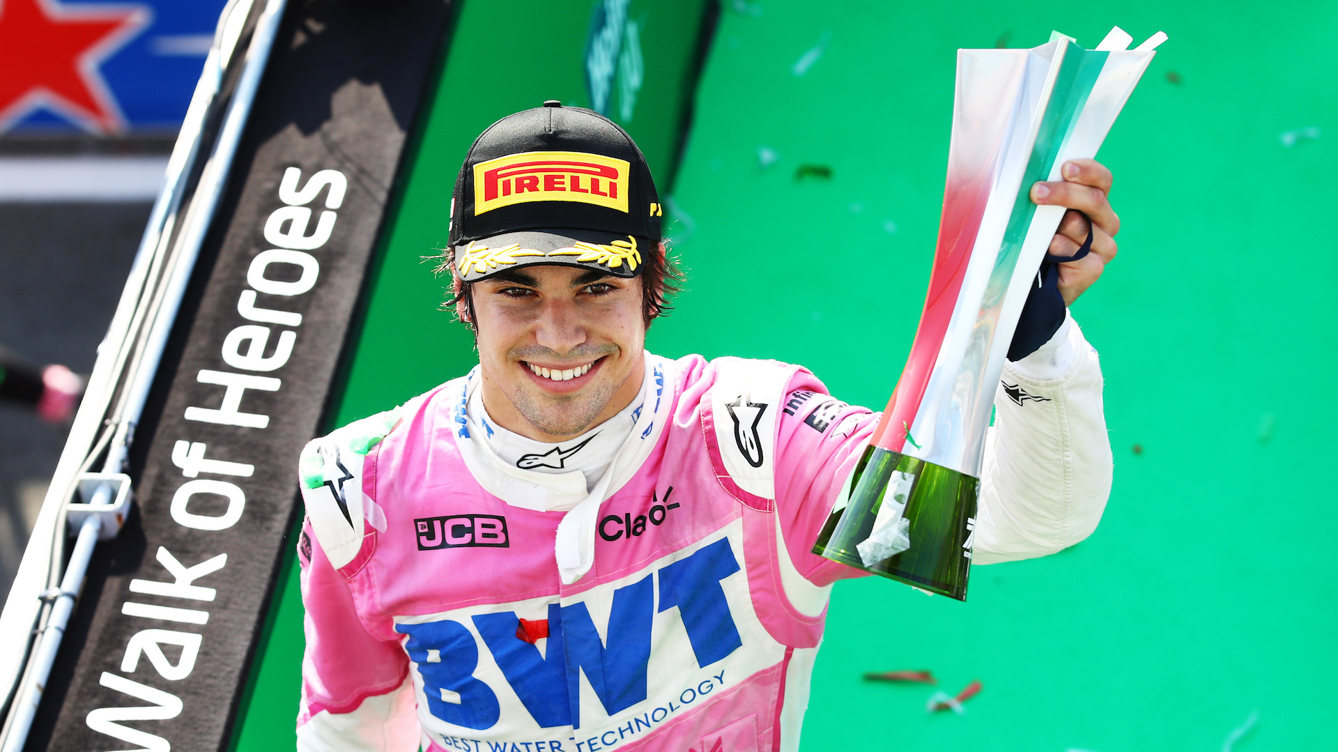 Second podium