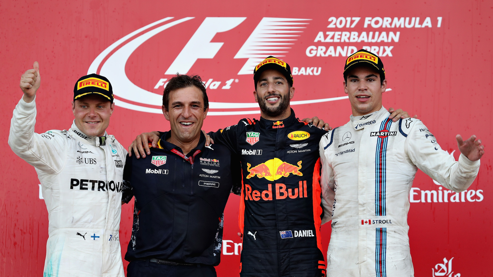 Premier podium