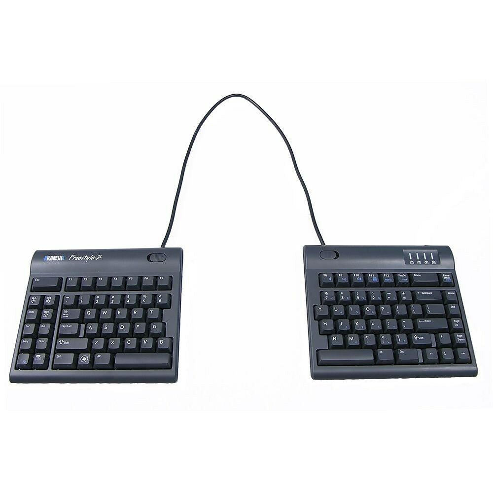 Clavier ergonomique partagé