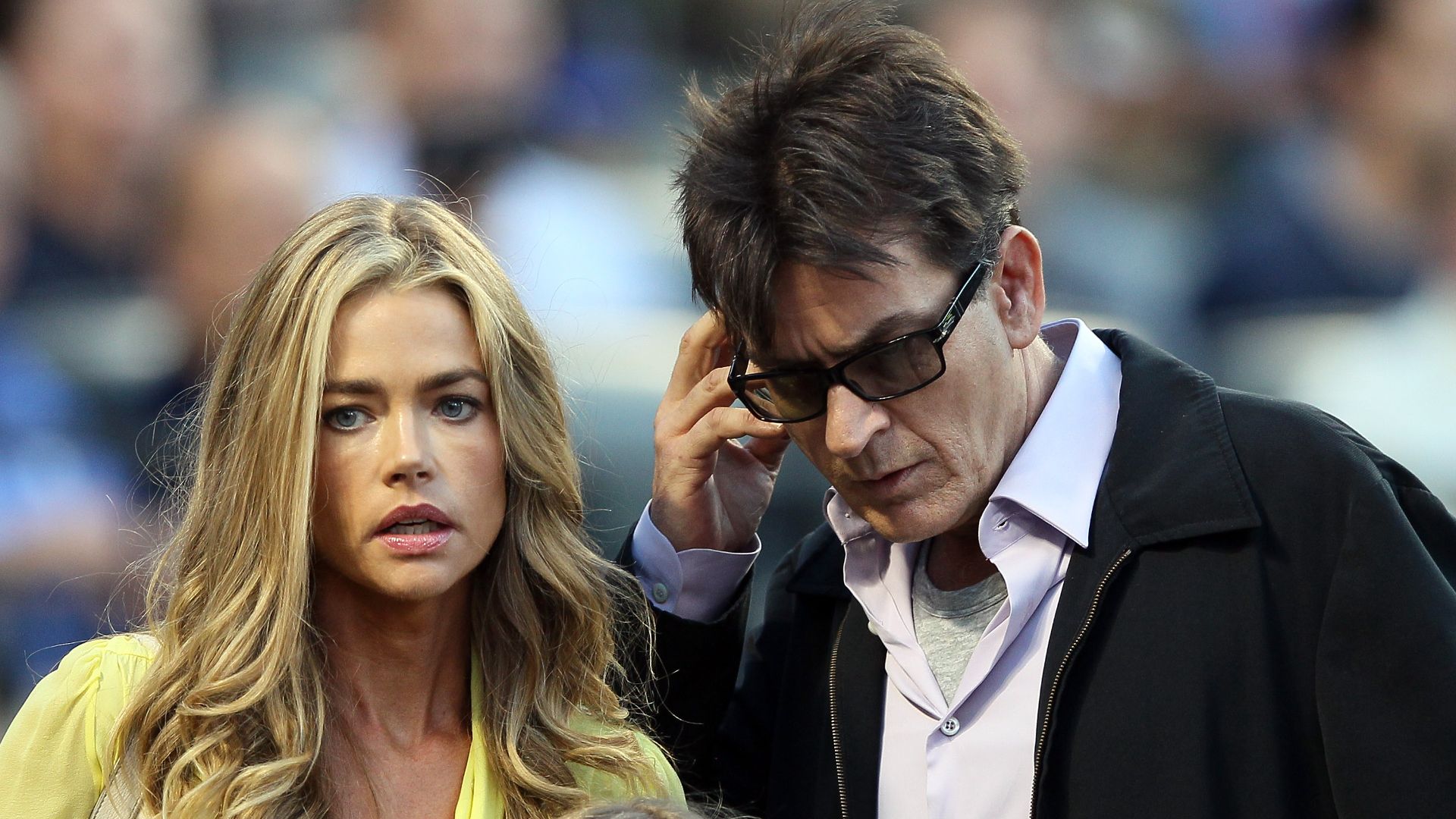 Charlie Sheen et Denise Richards