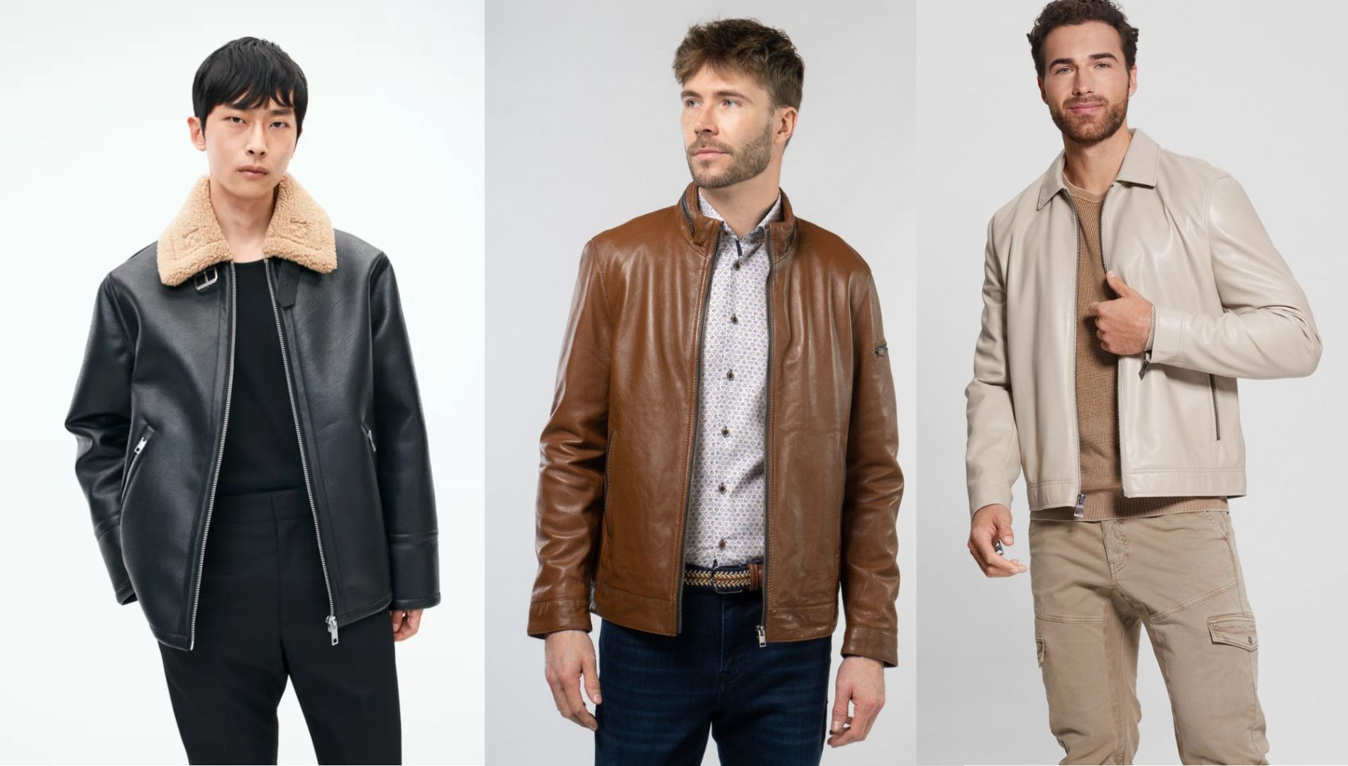 Vous voudrez ajouter ces manteaux de cuir à votre garde-robe!