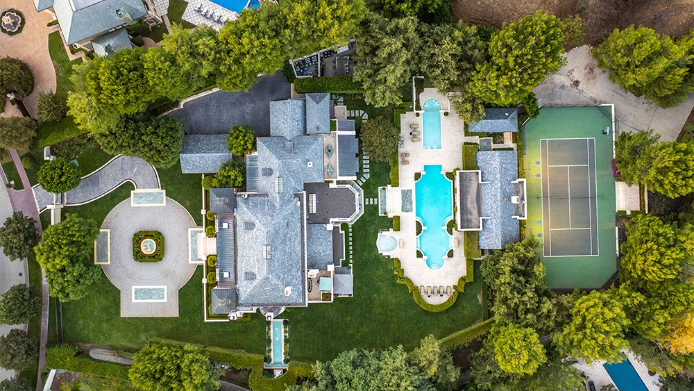 Vue aérienne