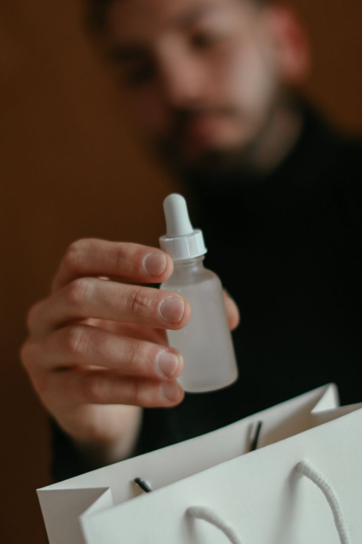 Huile à barbe