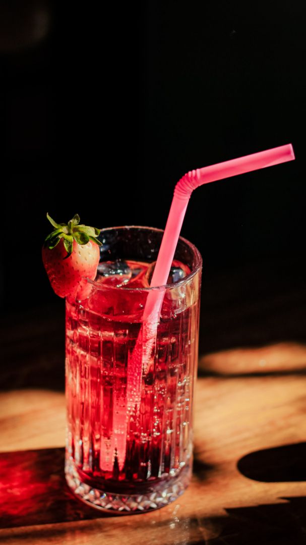 Kir à la fraise