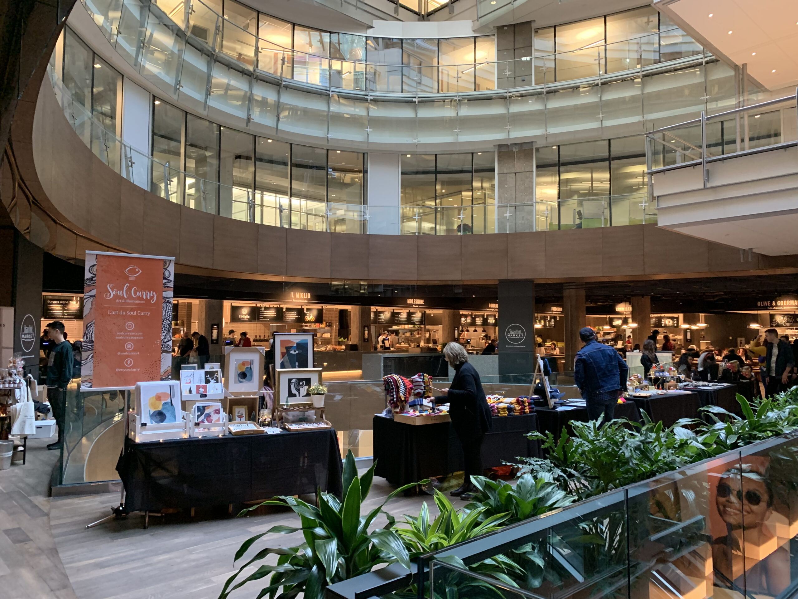 Marché des Fêtes au Time Out Market Montréal